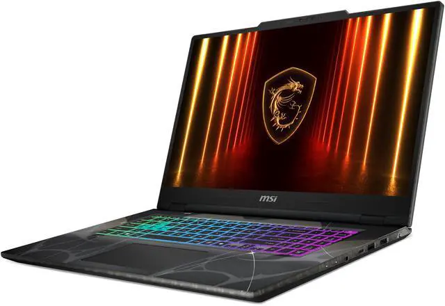 Alt view image 3 of 18 - MSI Cyborg 17 - 17.3" GeForce RTX 5060 Laptop GPU - Intel Core 9 270H(2.70-5.80 GHz) - 16GB Memory - 1TB NVMe SSD Gen4x4 SSD - Windows 11 Home - Gaming Laptop - 144 Hz IPS (Cyborg 17 B2RWFKG-067US )