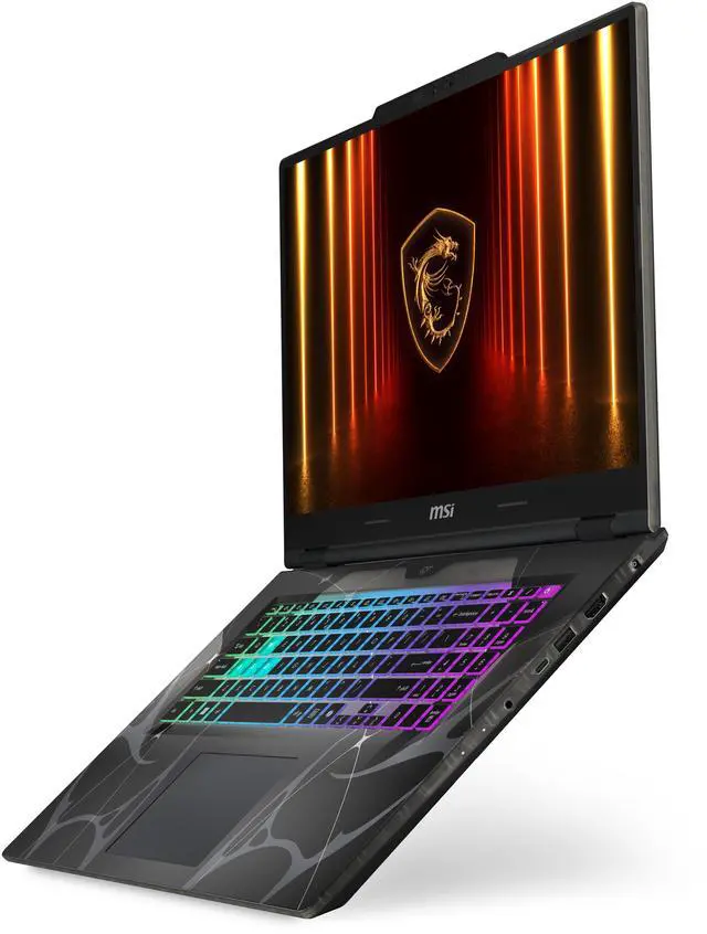 Alt view image 6 of 18 - MSI Cyborg 17 - 17.3" GeForce RTX 5060 Laptop GPU - Intel Core 9 270H(2.70-5.80 GHz) - 16GB Memory - 1TB NVMe SSD Gen4x4 SSD - Windows 11 Home - Gaming Laptop - 144 Hz IPS (Cyborg 17 B2RWFKG-067US )