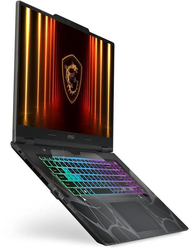 Alt view image 7 of 18 - MSI Cyborg 17 - 17.3" GeForce RTX 5060 Laptop GPU - Intel Core 9 270H(2.70-5.80 GHz) - 16GB Memory - 1TB NVMe SSD Gen4x4 SSD - Windows 11 Home - Gaming Laptop - 144 Hz IPS (Cyborg 17 B2RWFKG-067US )