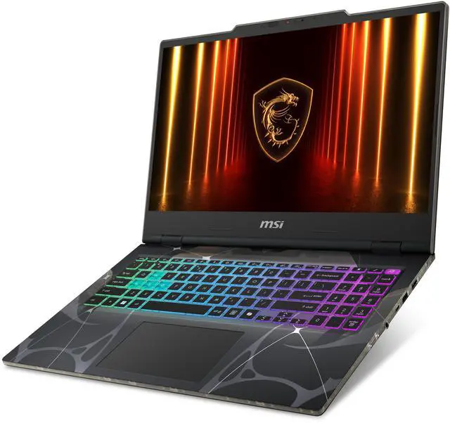 Alt view image 6 of 20 - MSI Cyborg A15 - 15.6" GeForce RTX 5050 Laptop GPU - AMD Ryzen 7 260(3.80-5.10 GHz)  - 16GB Memory - 512 GB NVMe SSD - Windows 11 Home - Gaming Laptop - 144 Hz IPS (Cyborg A15 AI B2HWEKG-071US )