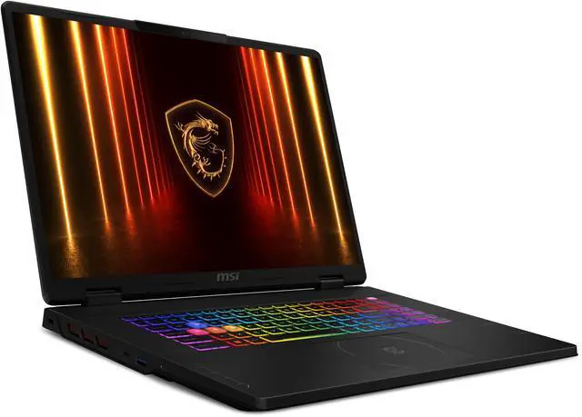 Alt view image 3 of 8 - MSI Crosshair A18 HX 18" QHD+ 240Hz Gaming Laptop, AMD Ryzen 9 8940HX, NVIDIA GeForce RTX 5060, 32GB, 1TB NVMe SSD, Windows 11 Home (Crosshair A18 HX A8WFKG-029CA)