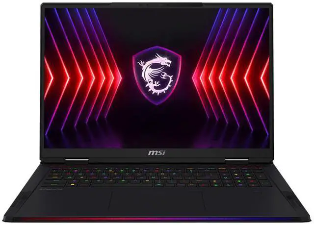 Main image of MSI Raider 18 HX Gaming Laptop Intel Core i9-14900HX NVIDIA GeForce RTX 4080 32GB Memory 1 TB NVMe SSD 18.0" UHD+ Windows 11 Pro (A14VHG-268US)