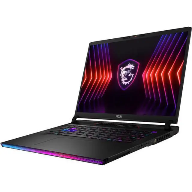 Alt view image 3 of 6 - MSI Raider GE78 HX Gaming Laptop Intel Core i9-14900HX NVIDIA GeForce RTX 4070 32GB Memory 1 TB NVMe SSD 17.0" QHD+ Windows 11 Home (14VGG-205US)