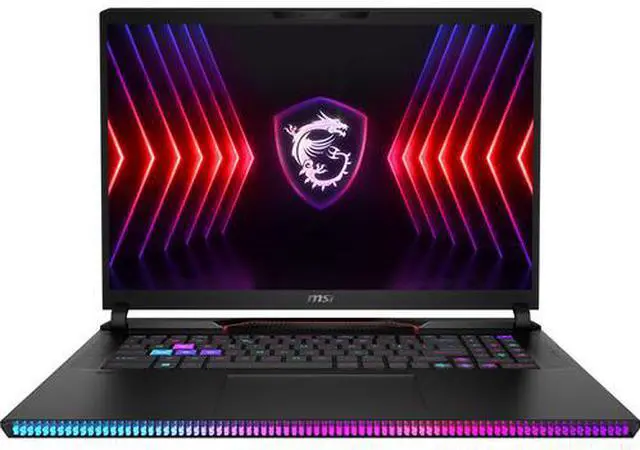 Main image of MSI Raider GE78 HX Gaming Laptop Intel Core i9-14900HX NVIDIA GeForce RTX 4070 32GB Memory 1 TB NVMe SSD 17.0" QHD+ Windows 11 Home (14VGG-205US)