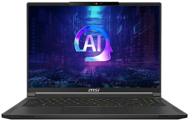 Main image of MSI - 16.0" GeForce RTX 4070 Laptop GPU - AMD Ryzen AI 9 365 - 32GB Memory - 1 TB NVMe SSD - Windows 11 Pro - Gaming Laptop - 240 Hz (Stealth A16 AI+ A3HVGG-002US )