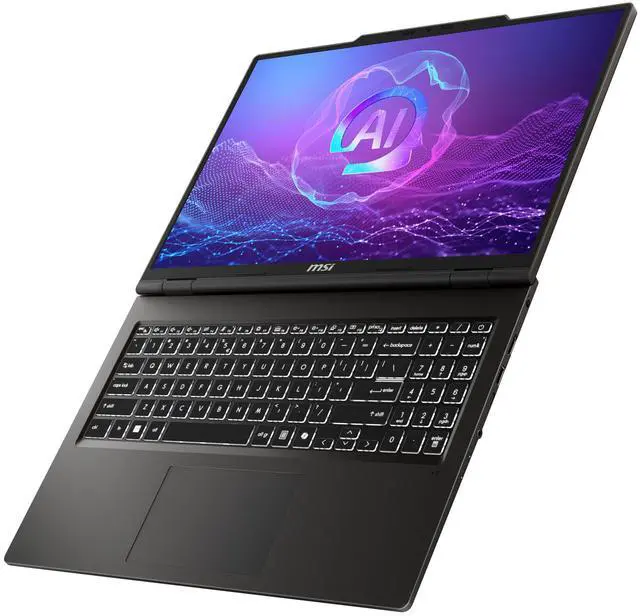 Alt view image 5 of 8 - MSI Venture A16 AI+ FHD+ Touchscreen 16" Laptop, AMD Ryzen AI 7 350, AMD Radeon Graphics, 32GB DDR5, 1TB NVMe SSD, Windows 11 (Venture A16 AI+ A3HMTG-035CA)