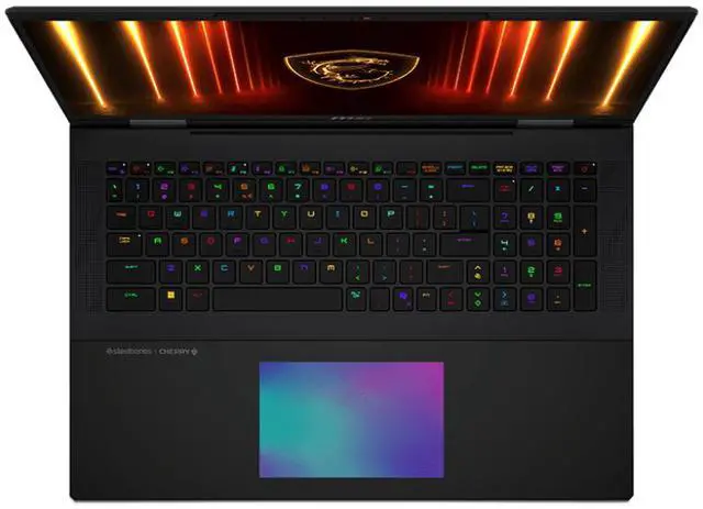 Alt view image 2 of 5 - MSI Titan 18 HX AI Gaming Laptop Intel Core Ultra 9 285HX 64GB Memory 2TB NVMe SSD + 4TB(2TB*2) NVMe SSD 18.0" UHD+ Windows 11 Pro (A2XWJG-614US)