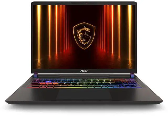 Main image of MSI - 16.0" GeForce RTX 5080 Laptop GPU - Intel Core Ultra 9 275HX  - 32GB Memory - 1 TB NVMe SSD - Windows 11 Home - Gaming Laptop - 240 Hz (Vector 16 HX AI A2XWIG-034CA )