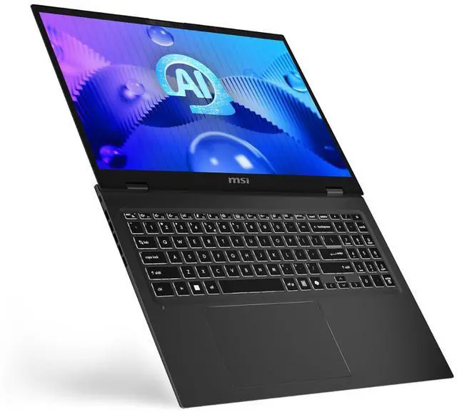 Alt view image 9 of 11 - MSI Prestige 16 AI EVO 16" QHD+ Ultra Thin Professional Laptop Intel Core Ultra 7-155H ARC Graphics 32GB LPDDR5 2TB NVMe SSD Win 11 Home 1 year Warranty