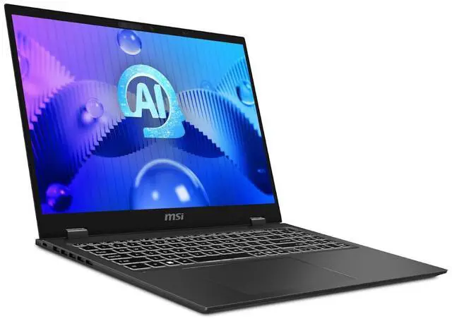 Alt view image 6 of 11 - MSI Prestige 16 AI EVO 16" QHD+ Ultra Thin Professional Laptop Intel Core Ultra 7-155H ARC Graphics 32GB LPDDR5 2TB NVMe SSD Win 11 Home 1 year Warranty