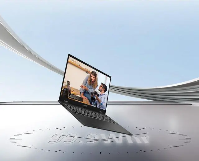 Alt view image 4 of 11 - MSI Prestige 16 AI EVO 16" QHD+ Ultra Thin Professional Laptop Intel Core Ultra 7-155H ARC Graphics 32GB LPDDR5 2TB NVMe SSD Win 11 Home 1 year Warranty