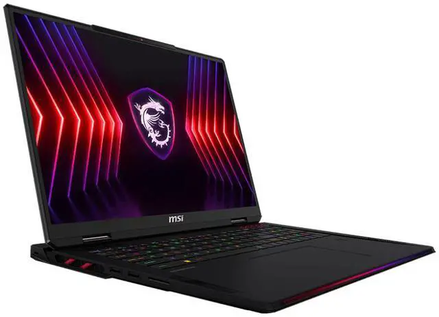 Alt view image 3 of 5 - MSI - 18.0" NVIDIA GeForce RTX 4090 Laptop GPU - AMD Ryzen 9 7945HX3D - 32GB Memory - 1 TB NVMe SSD - Windows 11 Home - Gaming Laptop - 240 Hz IPS (RAIDER A18 HX A7VIG-022US )
