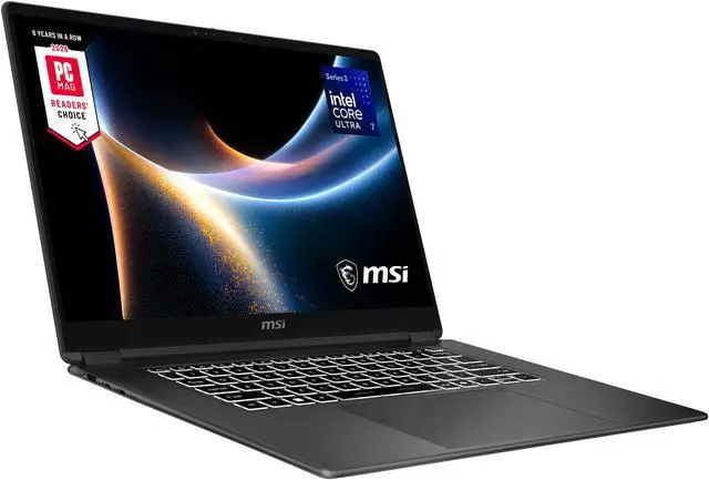 Alt view image 4 of 14 - MSI Prestige 16 Flip AI+ 16.0" Touchscreen Laptop Intel Core Ultra 7 355 - 32GB RAM - 1TB SSD - Windows 11 Home (C3MTG-058US)