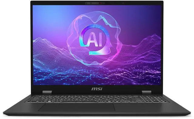 Alt view image 2 of 19 - MSI Prestige 16" Intel Core Ultra 7 155H 16GB Memory DDR5 6400 1 TB NVMe SSD Windows 11 Home Prestige 16 AI Evo B2HMG-097US