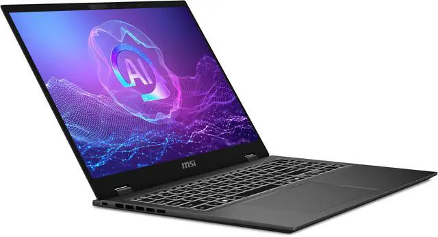 Alt view image 9 of 19 - MSI Prestige 16" Intel Core Ultra 7 155H 16GB Memory DDR5 6400 1 TB NVMe SSD Windows 11 Home Prestige 16 AI Evo B2HMG-097US