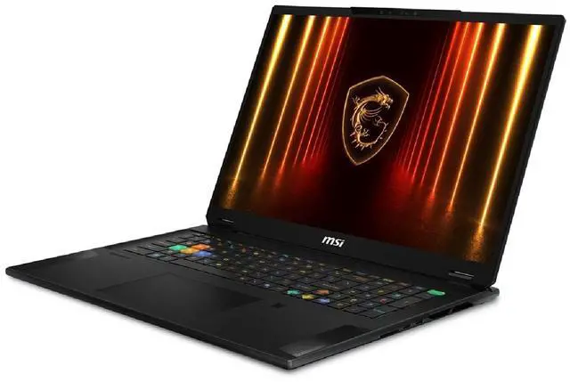 Alt view image 4 of 19 - MSI - 18.0" QHD+ 240 Hz - Intel Core Ultra 9 275HX - GeForce RTX 5080 Laptop GPU - 32GB DDR5 Memory DDR5 5600 - 2TB NVMe SSD - Windows 11 Pro (Stealth 18 HX AI A2XWIG-028US )