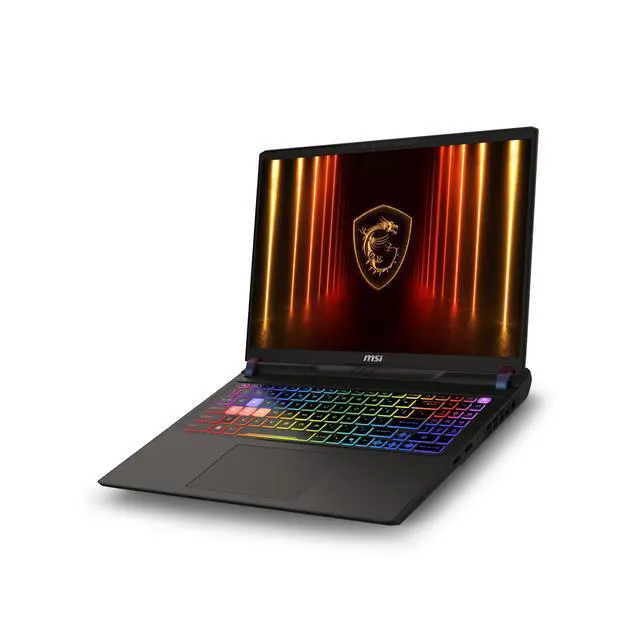 Alt view image 5 of 18 - MSI - 16.0" QHD+ 240 Hz - AMD Ryzen 7 8840HX - GeForce RTX 5070 Ti Laptop GPU - 16GB DDR5 Memory DDR5 5600 - 1TB NVMe SSD - Windows 11 Home (Vector A16 HX A8WHG-002US )