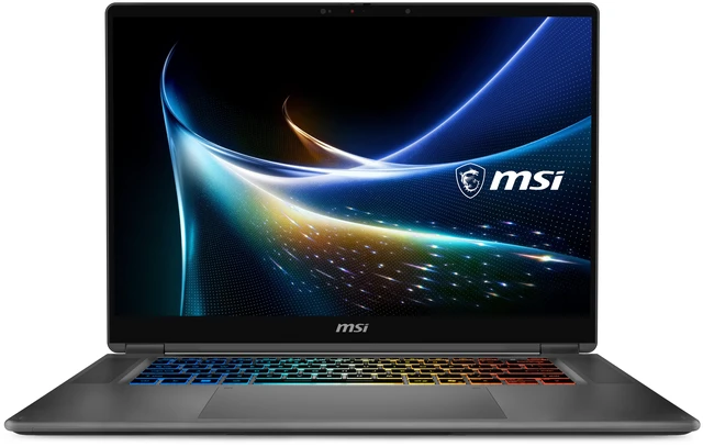 Alt view image 2 of 9 - MSI Prestige N16 Flip AI+ 16" 2.8K UHD+ OLED Touch Ultra Thin 2-in-1 Laptop NVIDIA RTX Spark N1X with 6144-core GPU and 20-core CPU, 32GB unified memory LPDDR5X 1TB NVMe SSD Windows 11 Bilingual