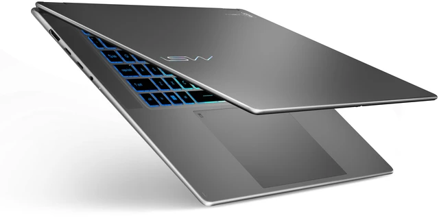 Alt view image 9 of 9 - MSI Prestige N16 Flip AI+ 16" 2.8K UHD+ OLED Touch Ultra Thin 2-in-1 Laptop NVIDIA RTX Spark N1X with 6144-core GPU and 20-core CPU, 32GB unified memory LPDDR5X 1TB NVMe SSD Windows 11 Bilingual