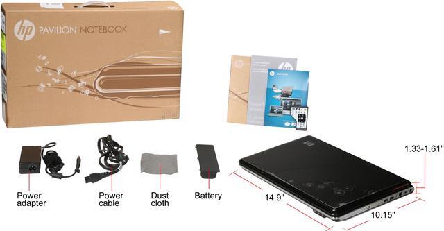 Alt view image 8 of 8 - HP Laptop Pavilion AMD Turion X2 Ultra ZM-82 4GB Memory 320GB HDD ATI Mobility Radeon HD 4650 15.6" Windows Vista Home Premium 64-bit dv6-1268nr