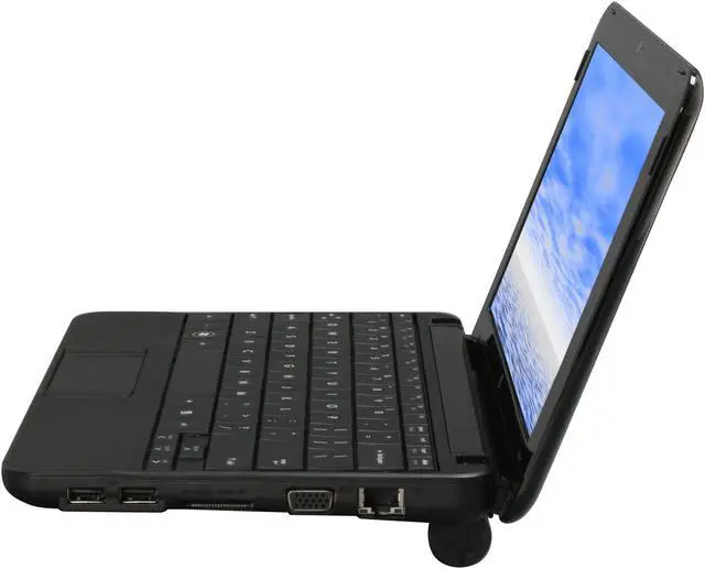 Alt view image 3 of 8 - HP Mini 110-1030NR Intel Atom N270(1.60 GHz) 10.1" 1GB Memory 160GB HDD NetBook