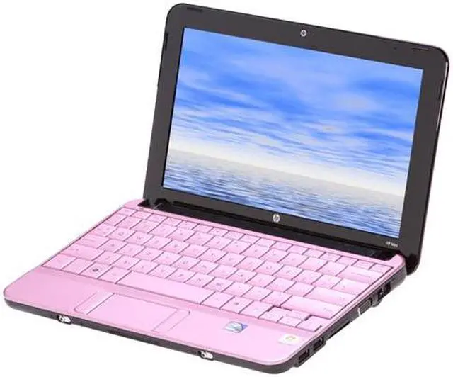 Alt view image 2 of 8 - HP Mini 110-1127NR Pink Intel Atom N270(1.60 GHz) 10.1" WSVGA 1GB Memory 250GB HDD NetBook