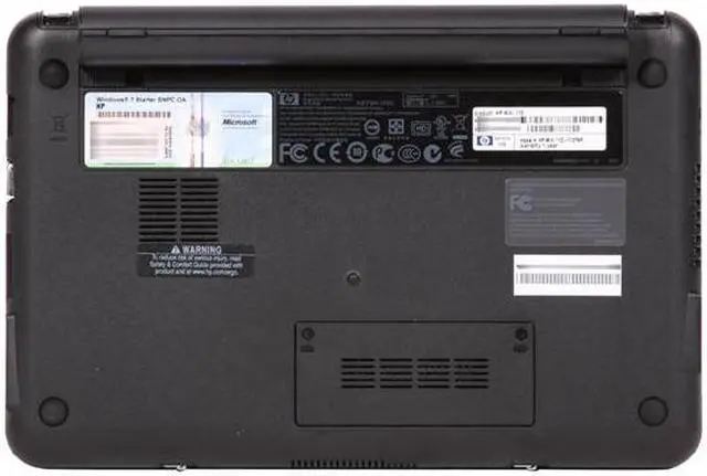 Alt view image 7 of 8 - HP Mini 110-1127NR Pink Intel Atom N270(1.60 GHz) 10.1" WSVGA 1GB Memory 250GB HDD NetBook