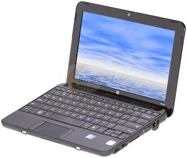 Alt view image 2 of 8 - HP Mini 110-1125NR Black Intel Atom N270(1.60 GHz) 10.1" WSVGA 1GB Memory 160GB HDD NetBook