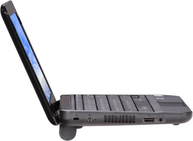 Alt view image 5 of 8 - HP Mini 110-1125NR Black Intel Atom N270(1.60 GHz) 10.1" WSVGA 1GB Memory 160GB HDD NetBook