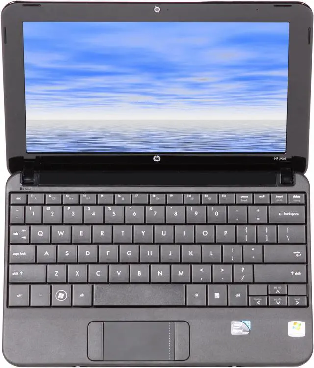 Alt view image 6 of 8 - HP Mini 110-1125NR Black Intel Atom N270(1.60 GHz) 10.1" WSVGA 1GB Memory 160GB HDD NetBook