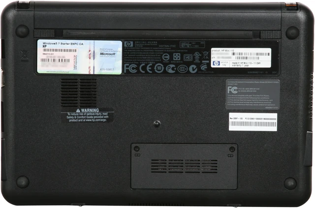 HP Mini 110-1112NR White 10.1
