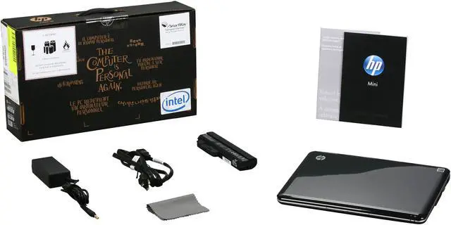 Alt view image 8 of 8 - HP Mini 311-1000NR Black Intel Atom N270(1.60 GHz) 11.6" 1GB Memory 160GB HDD NetBook