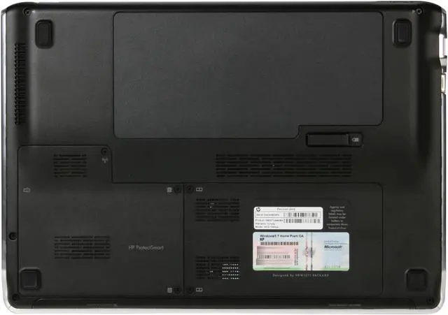 Alt view image 7 of 8 - HP Laptop Pavilion Intel Pentium SU4100 4GB Memory 320GB HDD Intel GMA 4500MHD 13.3" Windows 7 Home Premium 64-bit dm3-1040us