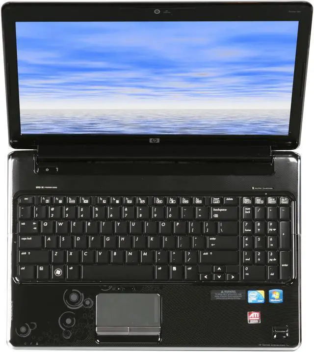 Alt view image 6 of 8 - HP Laptop Pavilion Intel Core 2 Duo P8700 4GB Memory 320GB HDD ATI Mobility Radeon HD 4650 15.6" Windows 7 Professional 64-bit DV6-1361SB