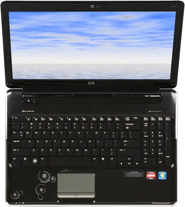 Alt view image 6 of 8 - HP Laptop Pavilion AMD Turion II M520 4GB Memory 320GB HDD ATI Mobility Radeon HD 4650 15.6" Windows 7 Home Premium 64-bit DV6-2144NR