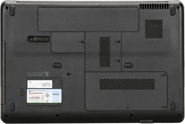 Alt view image 7 of 8 - HP Laptop Intel Pentium T4400 3GB Memory 320GB HDD Intel GMA 4500M 15.6" Windows 7 Home Premium 64-bit G60-630US