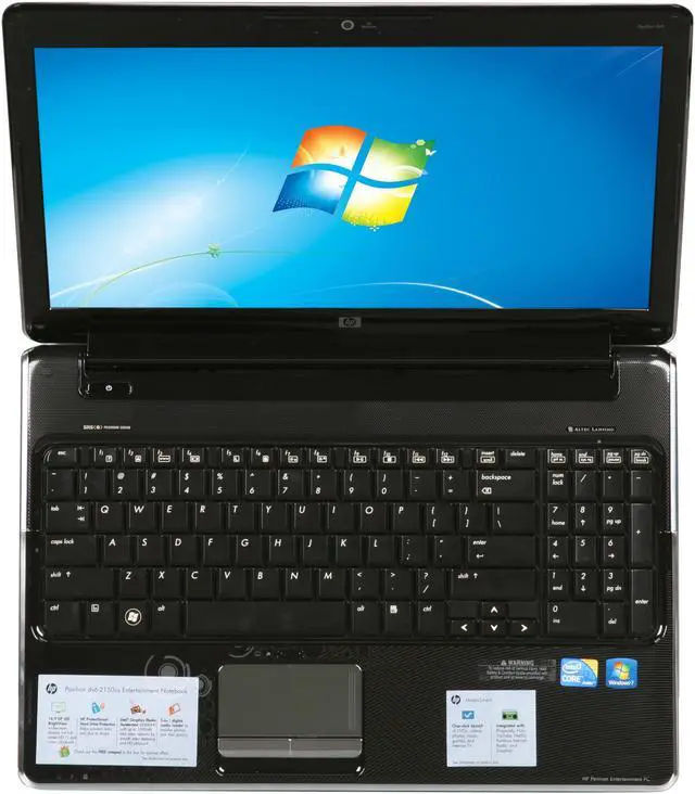 Alt view image 6 of 8 - HP Laptop Pavilion Intel Core i3-330M 4GB Memory 320GB HDD Intel HD Graphics 15.6" Windows 7 Home Premium 64-bit dv6-2150us