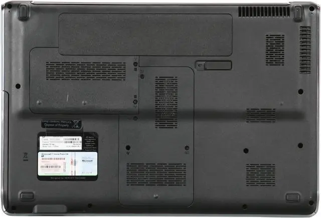 Alt view image 7 of 9 - HP Laptop Pavilion Intel Core 2 Duo T6600 4GB Memory 500GB HDD Intel GMA 4500MHD 15.6" Windows 7 Home Premium 64-bit DV6-1355DX