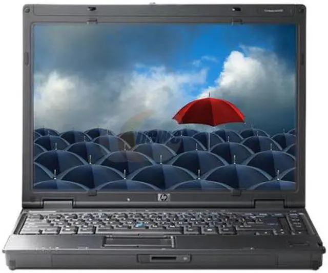 Main image of HP Laptop Intel Core 2 Duo T5500 1GB Memory 60GB HDD ATI Mobility Radeon X300 14.1" Windows XP Professional NC6400