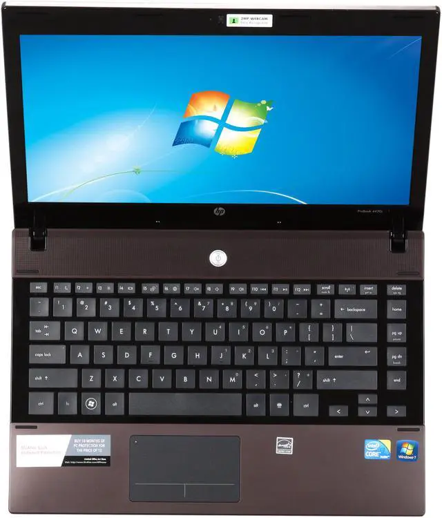 Alt view image 6 of 8 - HP Laptop ProBook Intel Core i3-370M 2GB Memory 320GB HDD Intel HD Graphics 14.0" Windows 7 Professional 32-bit 4420S(XT940UT)