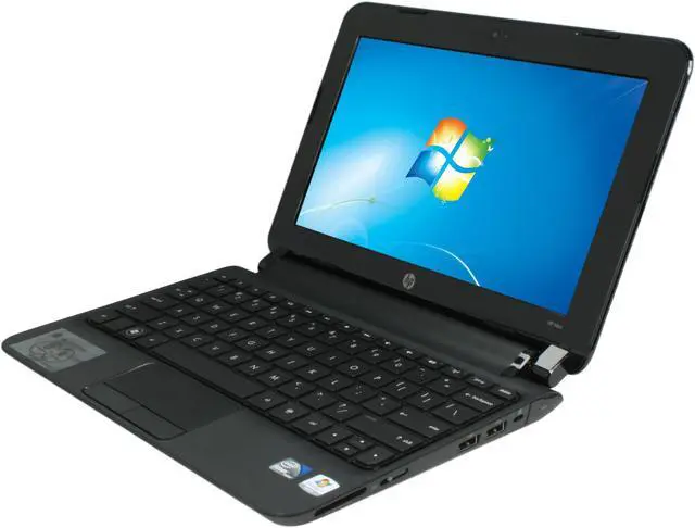Main image of HP Mini 110-3530NR Black Intel Atom N455(1.66 GHz) 10.1" WSVGA 1GB Memory 250GB HDD Netbook