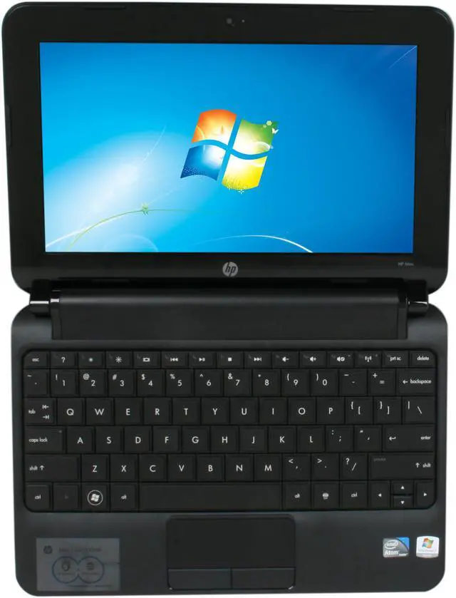 Alt view image 6 of 8 - HP Mini 110-3530NR Black Intel Atom N455(1.66 GHz) 10.1" WSVGA 1GB Memory 250GB HDD Netbook