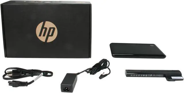 Alt view image 8 of 8 - HP Mini 110-3530NR Black Intel Atom N455(1.66 GHz) 10.1" WSVGA 1GB Memory 250GB HDD Netbook