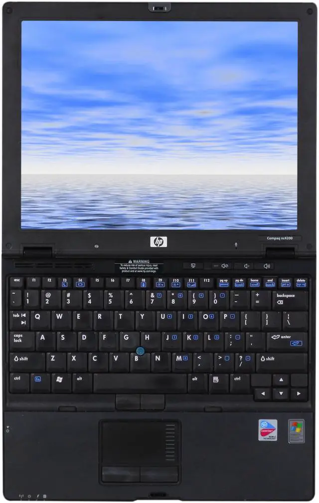 Alt view image 6 of 8 - HP Compaq Laptop Intel Pentium M 750 512MB Memory 60GB HDD Intel GMA 900 12.1" NC4200 (PV983AW#ABA)