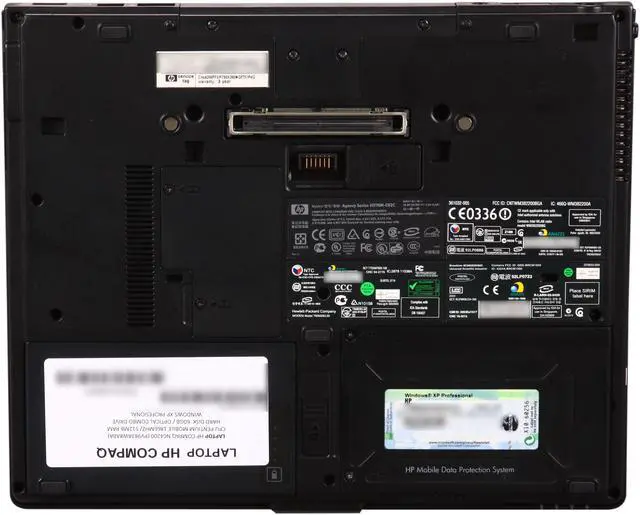 Alt view image 7 of 8 - HP Compaq Laptop Intel Pentium M 750 512MB Memory 60GB HDD Intel GMA 900 12.1" NC4200 (PV983AW#ABA)