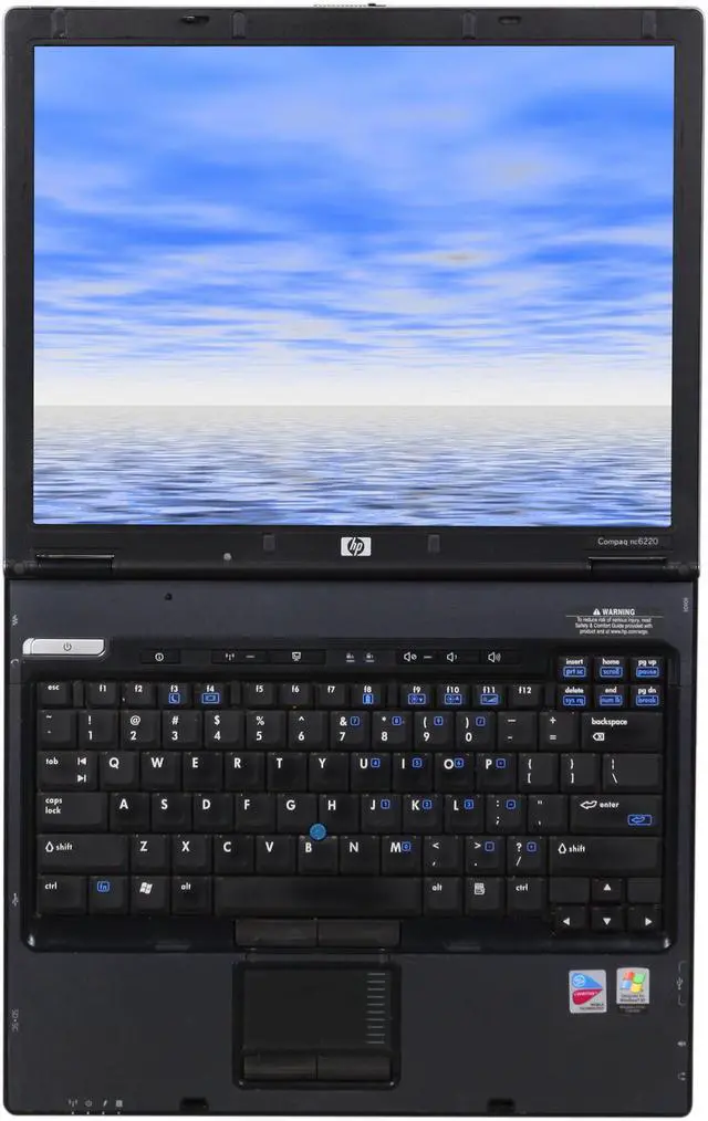 Alt view image 6 of 8 - HP Compaq Laptop Intel Pentium M 740 1GB Memory 40GB HDD Intel GMA 900 14.1" nc6220 (PU982AW#ABA)