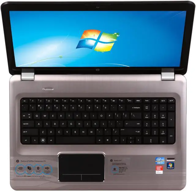 Alt view image 6 of 8 - HP Laptop Pavilion Intel Core i7-2630QM 4GB Memory 500GB HDD AMD Radeon HD 6570M 17.3" Windows 7 Home Premium 64-bit dv7-4296nr