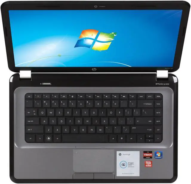 Alt view image 6 of 8 - HP Laptop AMD A4-3300M 4GB Memory 500GB HDD AMD Radeon HD 6480G 15.6" Windows 7 Home Premium 64-bit g6-1b60us