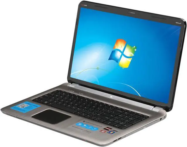 Main image of HP Laptop Pavilion AMD A8-3500M 6GB Memory 640GB HDD AMD Radeon HD 6750M 17.3" Non-Touch Screen Windows 7 Home Premium 64-bit dv7-6165us
