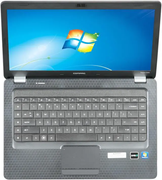 Alt view image 6 of 8 - COMPAQ Laptop Presario AMD V140 2GB Memory 250GB HDD ATI Radeon HD 4250 15.6" Windows 7 Home Premium 64-bit CQ56-115DX